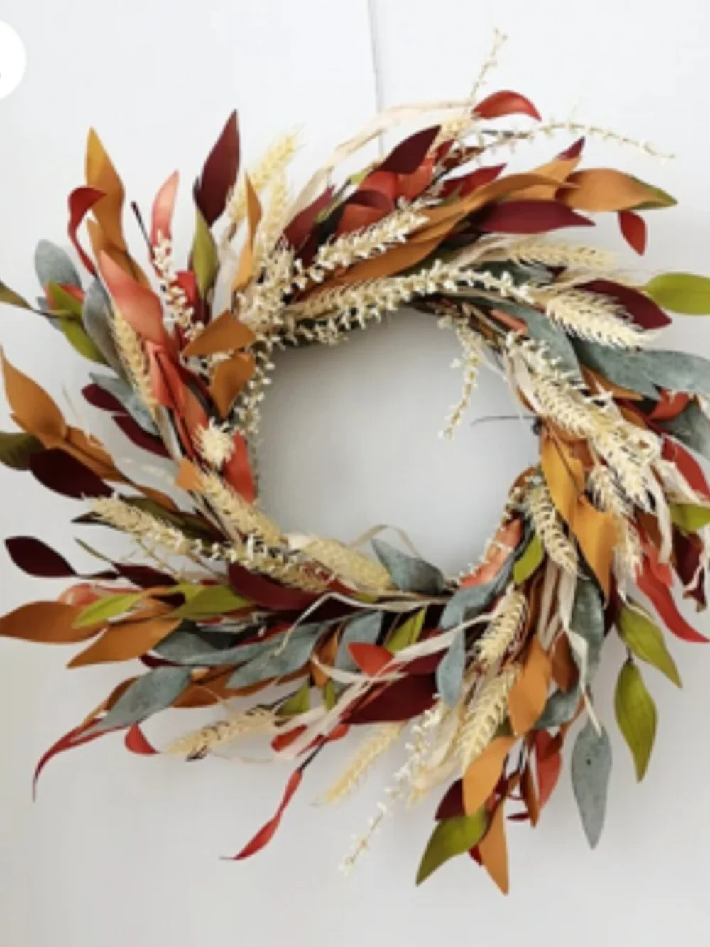 NWT Multi Color Fall Wreath